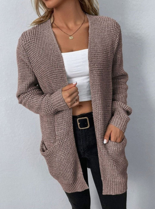 Vanessa - Stijlvol Oversized Grofgebreid Vest