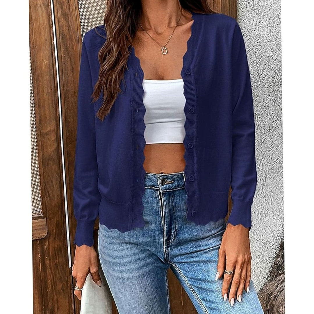Julie - Elegant Gebreid V-Hals Vest