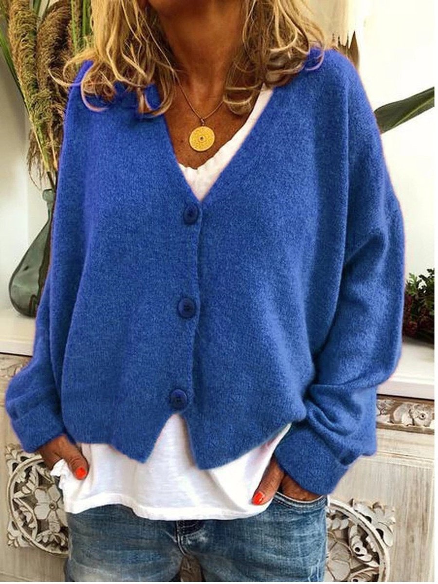 Esther - Elegant Oversized V-Hals Vest