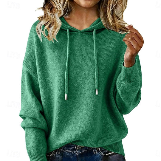 Sarah - Stijlvolle Oversized Gebreide Hoodie