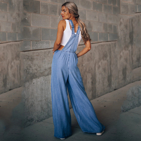 Zanda's™ - Denim Jumpsuit