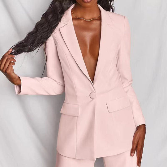 Leotine™ Chique Blazer & Broek Set