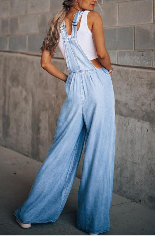 Zanda's™ - Denim Jumpsuit